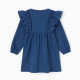 Платье для девочки KAFTAN: Blueberry, синее, рост 86-92 см