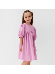 Платье для девочки KAFTAN: Summer cotton, розовое, рост 86-92 см