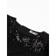 Платье нарядное для девочки KAFTAN, с пайетками, чёрное, рост 110-116 см