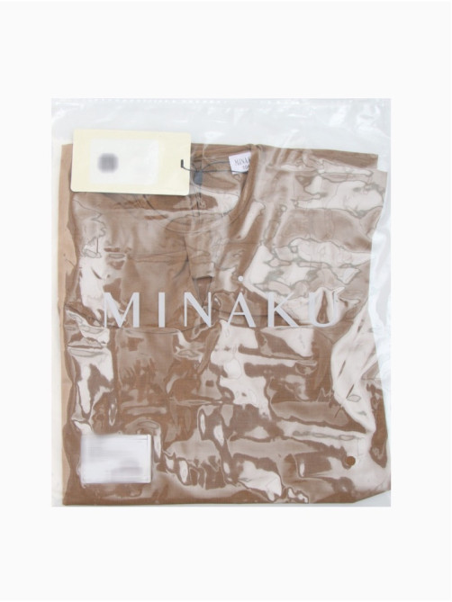 Платье для девочки, MINAKU: linen summer, коричневое, рост 104 см