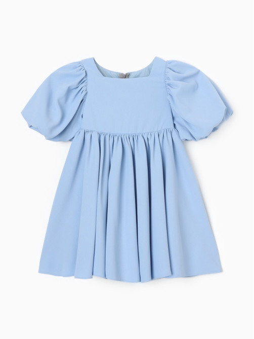 Платье нарядное для девочки MINAKU: Party Dress, голубое, рост 92-98 см