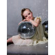 Платье нарядное для девочки MINAKU: PartyDress, цвет молочный, рост 98-104 см, шифон
