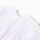 Платье для девочки MINAKU: Cotton collection с воротником, белое, рост 92-98 см