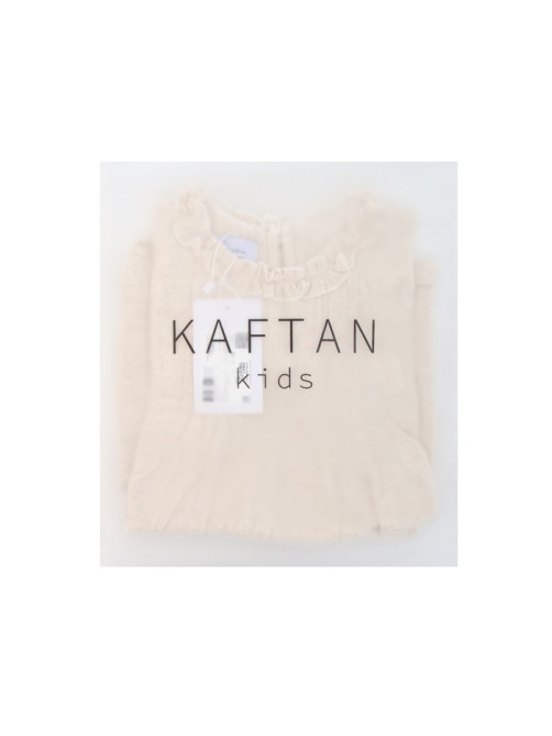 Платье для девочки KAFTAN, цвет молочный, размер 32 (110-116 см)