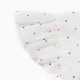 Платье для девочки MINAKU: Cotton collection в горошек, белое, рост 122-128 см