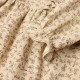 Платье для девочки MINAKU: Cotton collection, бежевое, рост 110-116 см