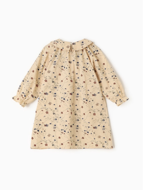 Платье для девочки KAFTAN, бежевое, рост 90 см