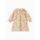 Платье для девочки KAFTAN, бежевое, рост 90 см