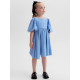 Платье нарядное для девочки MINAKU: Party Dress, голубое, рост 92-98 см