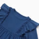 Платье для девочки KAFTAN: Blueberry, синее, рост 86-92 см