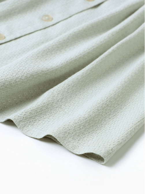 Платье для девочки, MINAKU: Cotton collection, оливковое, рост 92 см