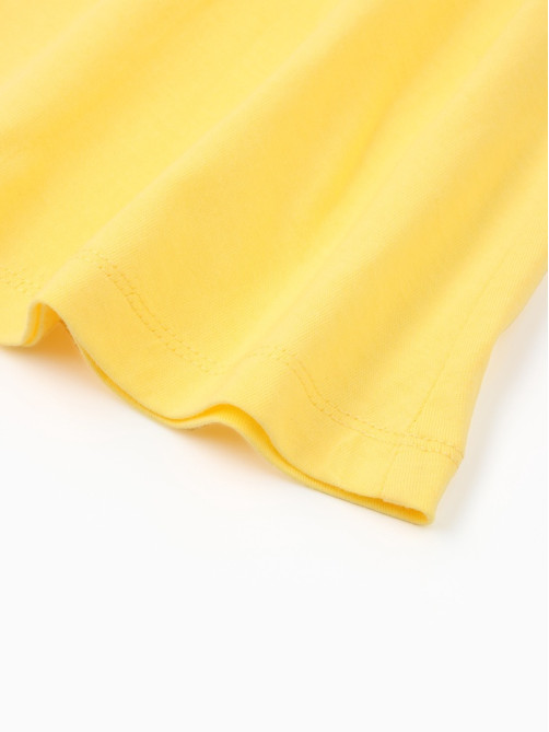 Платье для девочки KAFTAN «Балерина» с длинным рукавом, жёлтое, рост 104-110 см