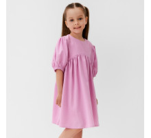 Платье для девочки KAFTAN: Summer cotton, розовое, рост 110-116 см