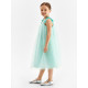 Платье нарядное для девочки MINAKU: PartyDress, цвет мятный, рост 146-152 см