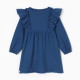 Платье для девочки KAFTAN: Blueberry, синее, рост 86-92 см
