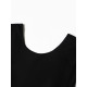 Платье нарядное для девочки MINAKU: PartyDress с рукавами, чёрное, рост 128-134 см