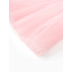 Платье нарядное для девочки MINAKU: PartyDress с пышной юбкой, розовое, рост 104-110 см