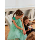Платье нарядное для девочки MINAKU: PartyDress, цвет мятный, рост 104-110 см