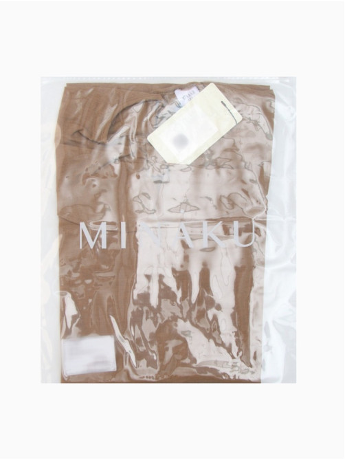 Платье для девочки, MINAKU: linen summer, коричневое, рост 122 см