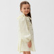 Платье для девочки KAFTAN: Summer cotton на пуговицах, цвет молочный, рост 110-116 см