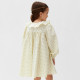 Платье для девочки KAFTAN: Summer cotton на пуговицах, цвет молочный, рост 110-116 см
