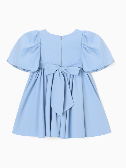 Платье нарядное для девочки MINAKU: Party Dress, голубое, рост 98-104 см