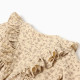 Платье для девочки MINAKU: Cotton collection, бежевое, рост 110-116 см