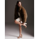 Платье мини женское с подкладом MINAKU: Casual Collection, белое, размер 48