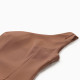 Платье на одно плечо мини женское MINAKU: Casual Collection, коричневое, размер 46