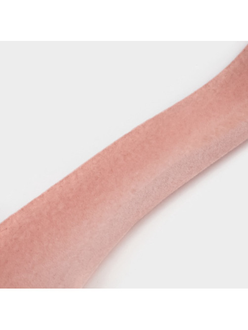 Плечики - вешалка LaDо́m Rose Gold, 45×6×23.5 см, покрытие вельвет, широкие плечики, розовые