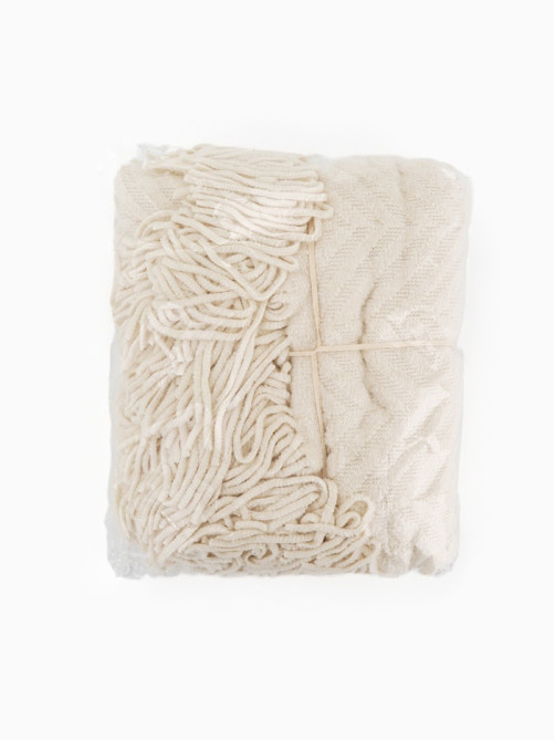 Плед «Этель» Soft, 130×170 см, 100% акрил, белый
