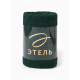 Плед с бахромой «Этель» Emerald, 130×180 см, жаккард