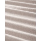 Плед с бахромой «Этель» Gray beige, 135×180 см, бежевый