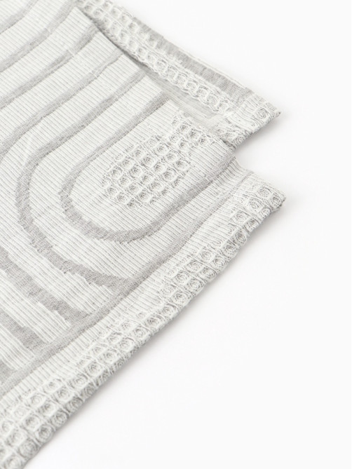 Плед «Этель» Cotton, 150×240 см, хлопок 100%, серый