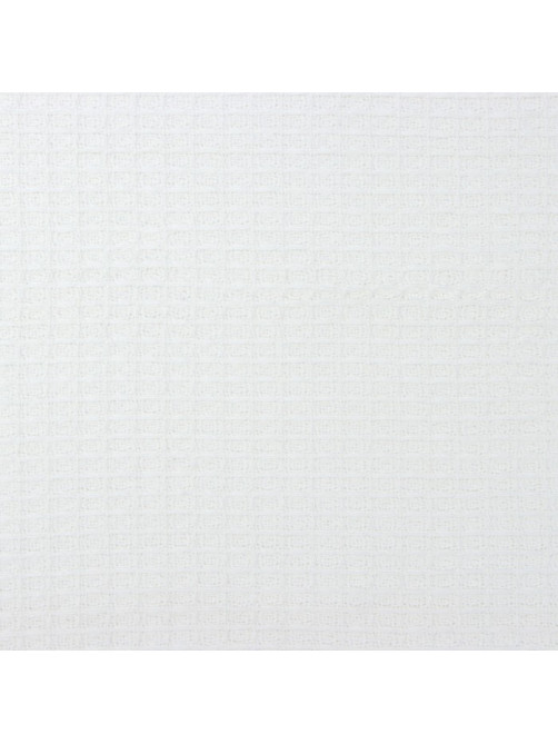 Плед с бахромой «Этель» Waffle, 130×180 см, молочный