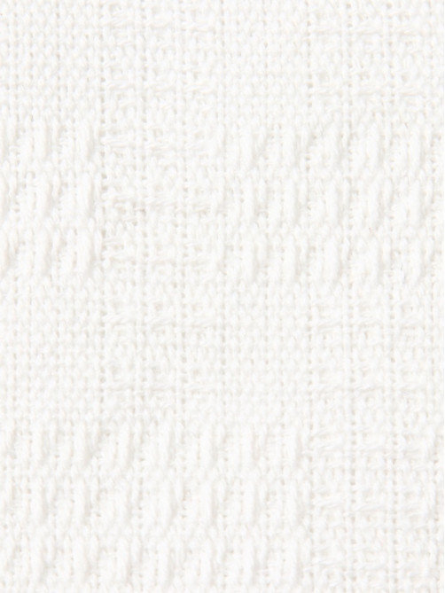 Плед с бахромой «Этель» White crystal, 130×180 см, жаккард
