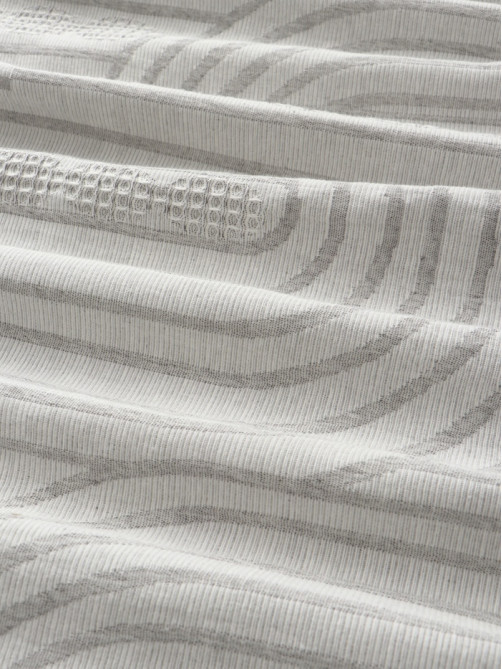 Плед «Этель» Cotton, 150×240 см, хлопок 100%, серый