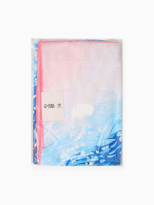 Полотенце пляжное «Этель» Ocean, 70×140 см, микрофибра 200 г/м²