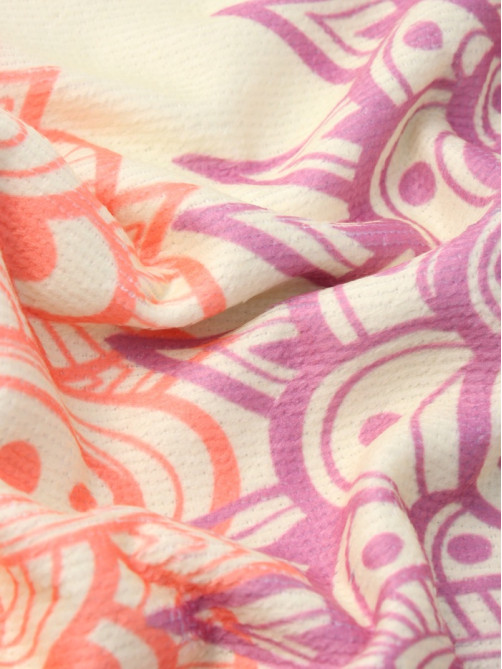 Полотенце пляжное «Этель» Pattern, 70×140 см, микрофибра 200 г/м²