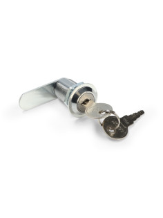 Замок почтовый ТУНДРА LC2, 17×30×50 мм, 2 английских ключа, хром