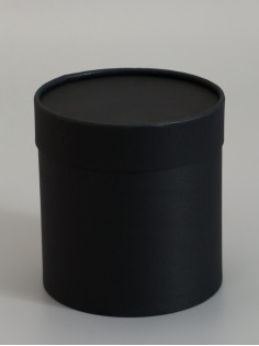 Коробка подарочная, завальцованная «Чёрная», 14×14 см