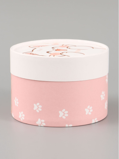 Коробка подарочная круглая For you, 13×8.5 см