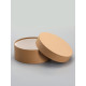 Коробка круглая подарочная крафт, 20×8 см