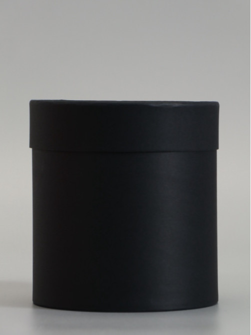 Коробка подарочная, завальцованная «Чёрная», 14×14 см