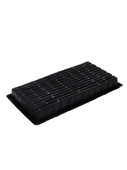 Поддон для гидропоники, с отверстиями, 55×30×5.6 см, пластик, Greengo