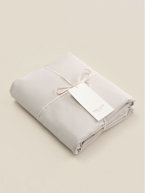 Пододеяльник евро SL Home Percale 300ТС, 200×220 см, перкаль, молочный