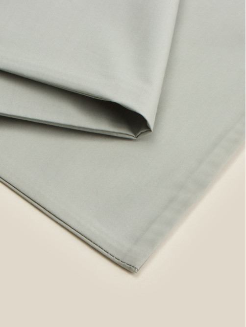 Пододеяльник евро SL Home Percale 300ТС, 200×220 см, оливковый, перкаль