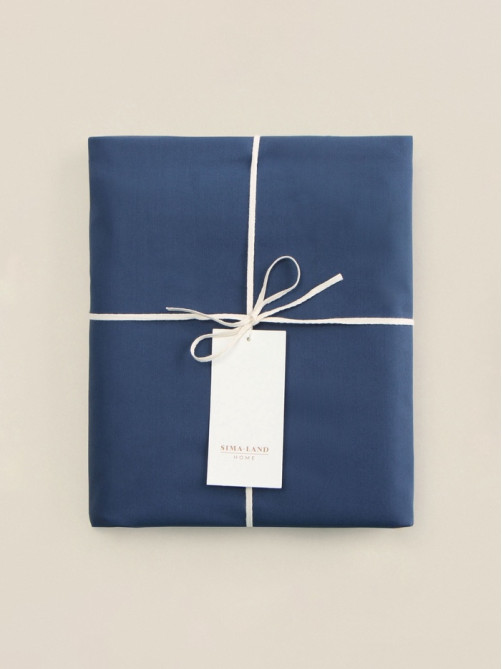 Пододеяльник 1.5-спальный SL Home Percale, 150×220 см, синий, перкаль