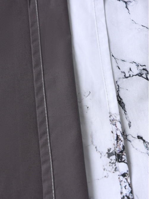 Пододеяльник евро «Этель» Marble, 200×220 см, перкаль