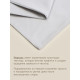 Пододеяльник 2-спальный SL Home Percale, 180×220 см, серый, перкаль